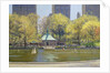 The Boating Lake, Central Park, New York, 1997 by Julian Barrow