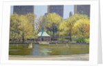 The Boating Lake, Central Park, New York, 1997 by Julian Barrow