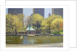 The Boating Lake, Central Park, New York, 1997 by Julian Barrow