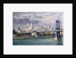 Manhattan Bridge, New York, 1996 by Julian Barrow