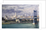Manhattan Bridge, New York, 1996 by Julian Barrow