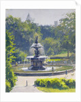 The Bethesda Fountain, Central Park, 1996 by Julian Barrow