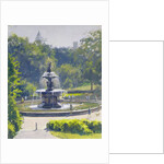 The Bethesda Fountain, Central Park, 1996 by Julian Barrow