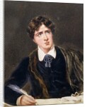 Portrait of a Man Writing, possibly Oscar Wilde, c.1880 by F. Fry