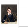 Portrait of a Man Writing, possibly Oscar Wilde, c.1880 by F. Fry