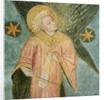 Angel musician playing a gigue by French School