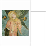 Angel musician playing a gigue by French School