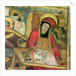 St. Mark writing his gospel by French School