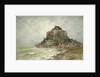 Mont Saint-Michel, 1896 by Emile Noirot
