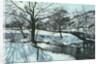 Winter River, 1996 by John Cooke
