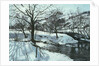 Winter River, 1996 by John Cooke
