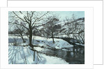 Winter River, 1996 by John Cooke