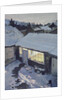 Winter Evening - My Studio by John Cooke