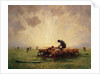 Sunrise, the Morning Feed by John Robert Keitley Duff