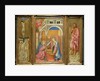 Tryptic of St. John the Baptist. Painting on wood attributed to Giovanni di Tommasino Crivelli. by School Italian