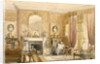 Drawing Room at Bryn Glas, Monmouthshire, 1871 by Julia Mackworth