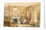 Drawing Room at Bryn Glas, Monmouthshire, 1871 by Julia Mackworth