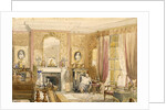 Drawing Room at Bryn Glas, Monmouthshire, 1871 by Julia Mackworth