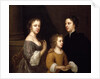 Self Portrait with husband, Charles and son, Bartholomew, c.1659-60 by Mary Beale