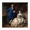 Portrait of George Michael Moser and his wife, Mary Guynier, c.1742 by Carl Marcus Tuscher