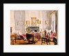 The Drawing Room at 59 Seymour Street, c.1850 by Matilda Sharpe