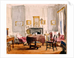 The Drawing Room at 59 Seymour Street, c.1850 by Matilda Sharpe