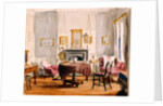 The Drawing Room at 59 Seymour Street, c.1850 by Matilda Sharpe