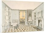 View of a drawing room, c.1835-40 by Unknown Artist