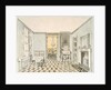 View of a drawing room, c.1835-40 by Unknown Artist