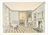 View of a drawing room, c.1835-40 by Unknown Artist