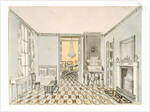 View of a drawing room, c.1835-40 by Unknown Artist