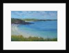 Thurlestone Beach, calm summer day, 2016 by Jennifer Wright
