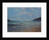 Northsands Salcombe, sailing, 2016 by Jennifer Wright