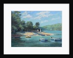 Fishermans Cove Salcombe,2016 by Jennifer Wright