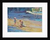 Salcombe Beach, Children by Jennifer Wright