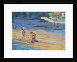 Salcombe Beach, Children by Jennifer Wright