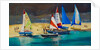 Salcombe Smalls Cove Dinghies by Jennifer Wright