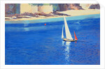 Salcombe - Yawl near Millbay, 1999 by Jennifer Wright