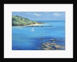 Sailing out of Salcombe, 2000 by Jennifer Wright