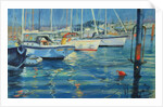 Isle of Wight - Yacht Reflections, 2010 by Jennifer Wright