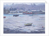 Salcombe - Grey Day - Fisherman's Quay by Jennifer Wright