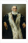 Portrait of a man, possibly Gian Gerolamo Albani, Generale Collaterale of the Venetian Republic by Giovanni Battista Moroni