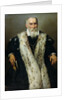 Portrait of a man, possibly Gian Gerolamo Albani, Generale Collaterale of the Venetian Republic by Giovanni Battista Moroni