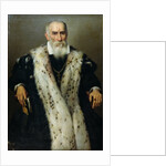 Portrait of a man, possibly Gian Gerolamo Albani, Generale Collaterale of the Venetian Republic by Giovanni Battista Moroni