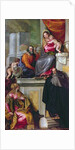The Holy Family with St. John the Baptist, St. Anthony Abbot and St. Catherine, 1551 by Veronese