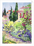 Garden at Vaison by Julia Gibson