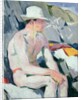 Bather in a White Hat by Francis Campbell Boileau Cadell