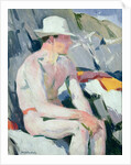 Bather in a White Hat by Francis Campbell Boileau Cadell