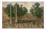 A Market Square in Seville, c.1650 by Juan Bautista Martinez del Mazo