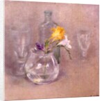 Still Life with Glass by Joyce Haddon